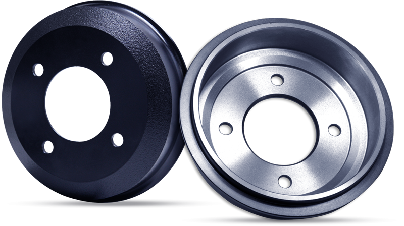 Close-up of precision machined automotive component